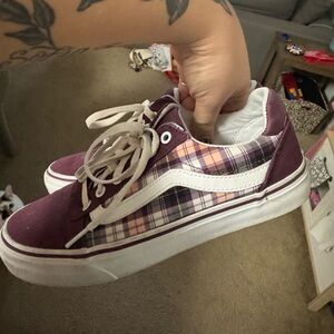 Plaid Vans